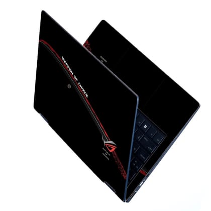 Full Body Asua Laptop Skin Stickers Decal Cover for All Models (Size 15.6 inch) ANM-436