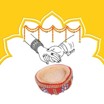 Traditional Wedding Shagun Coconut