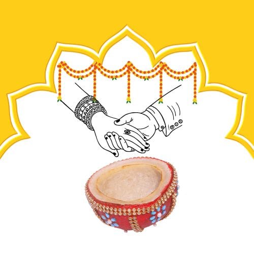 Traditional Wedding Shagun Coconut