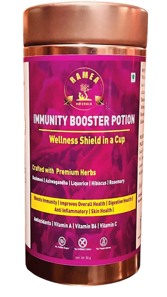 RAMEA Ayurveda | Immunity Booster Tea | Herbal Tea | Premium Herbal Formulation | 50g