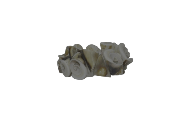 Seashell-Inspired Sculptural Bracelet