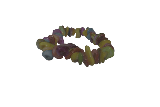 Colorful Gemstone Chip Bracelet - Natural Stone Jewelry