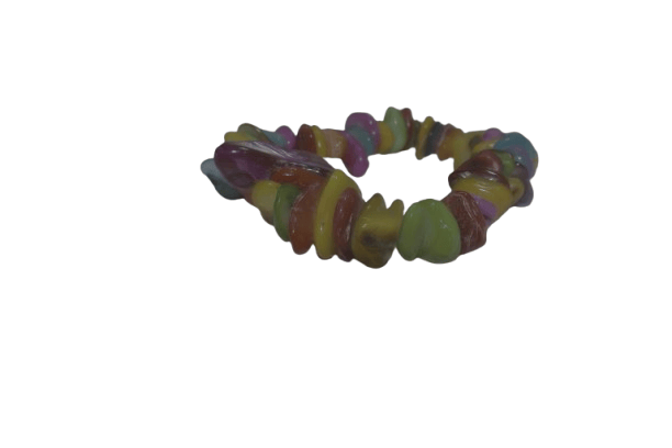 Colorful Gemstone Chip Bracelet - Natural Stone Jewelry