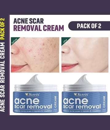 KURAIY Scar Removal Cream Repair Stretch Marks Burn Acne Scar Pack of 2