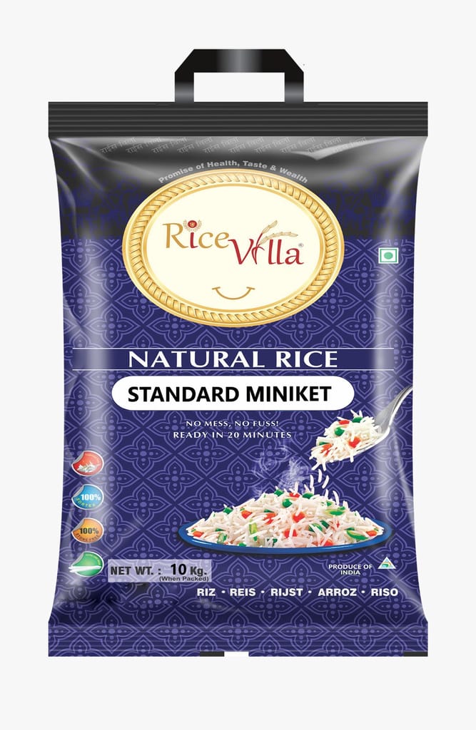 Rice Villa | Standard Minilket | Rice | 10 kg | Miniket Rice