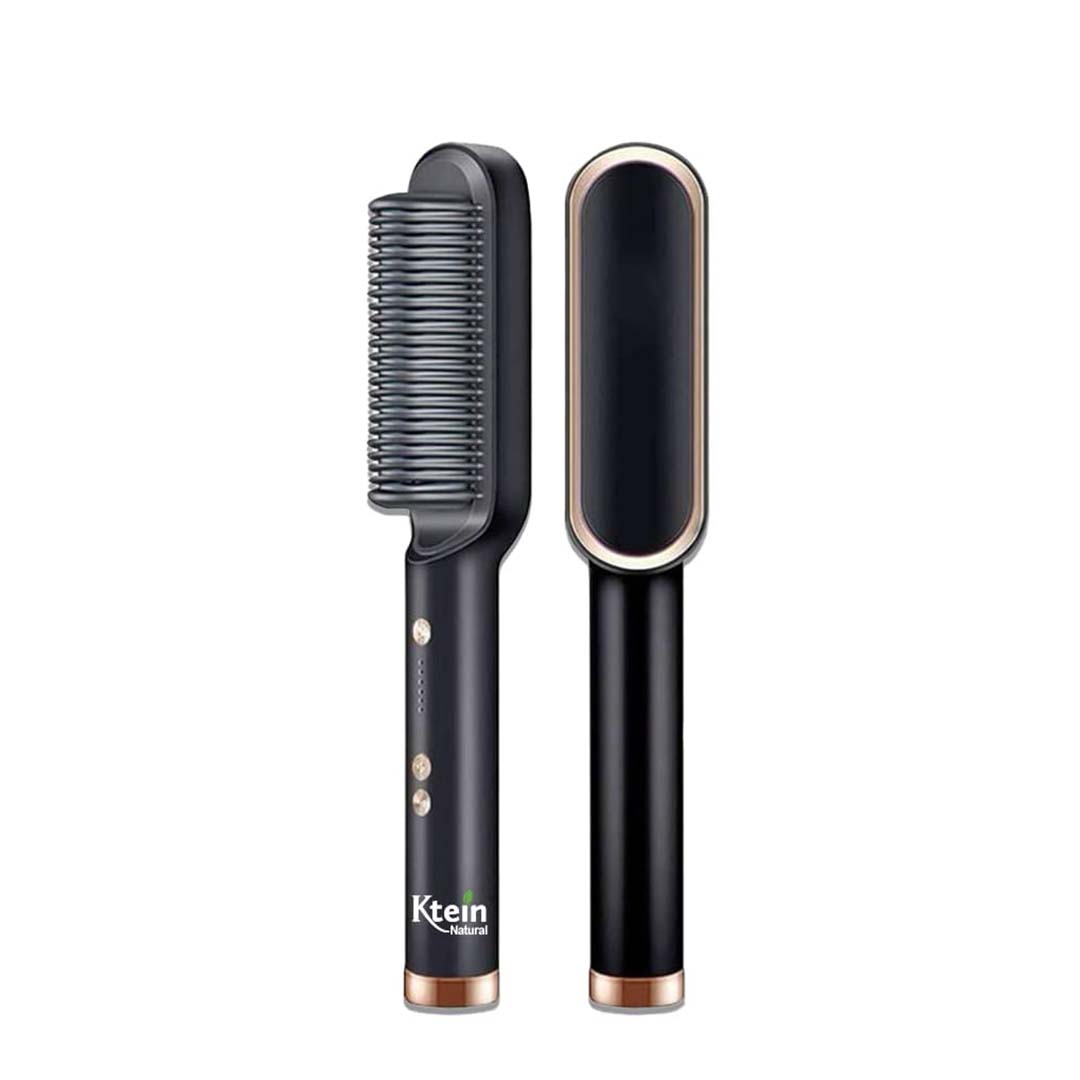 KTEIN Hair Straightener Brush: Effortless Styling, Fast Heating, Anti-Scald. Achieve salon-quality.