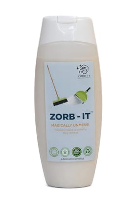 Zorb-It Magically Unmess! Powder Converts Liquid to Solid| Deodorises| Easily Clean Up Pet/Toddler Pee/Vomit/Diarrhea/Blood/Messes, Cars, Kitchens, Floors and More!