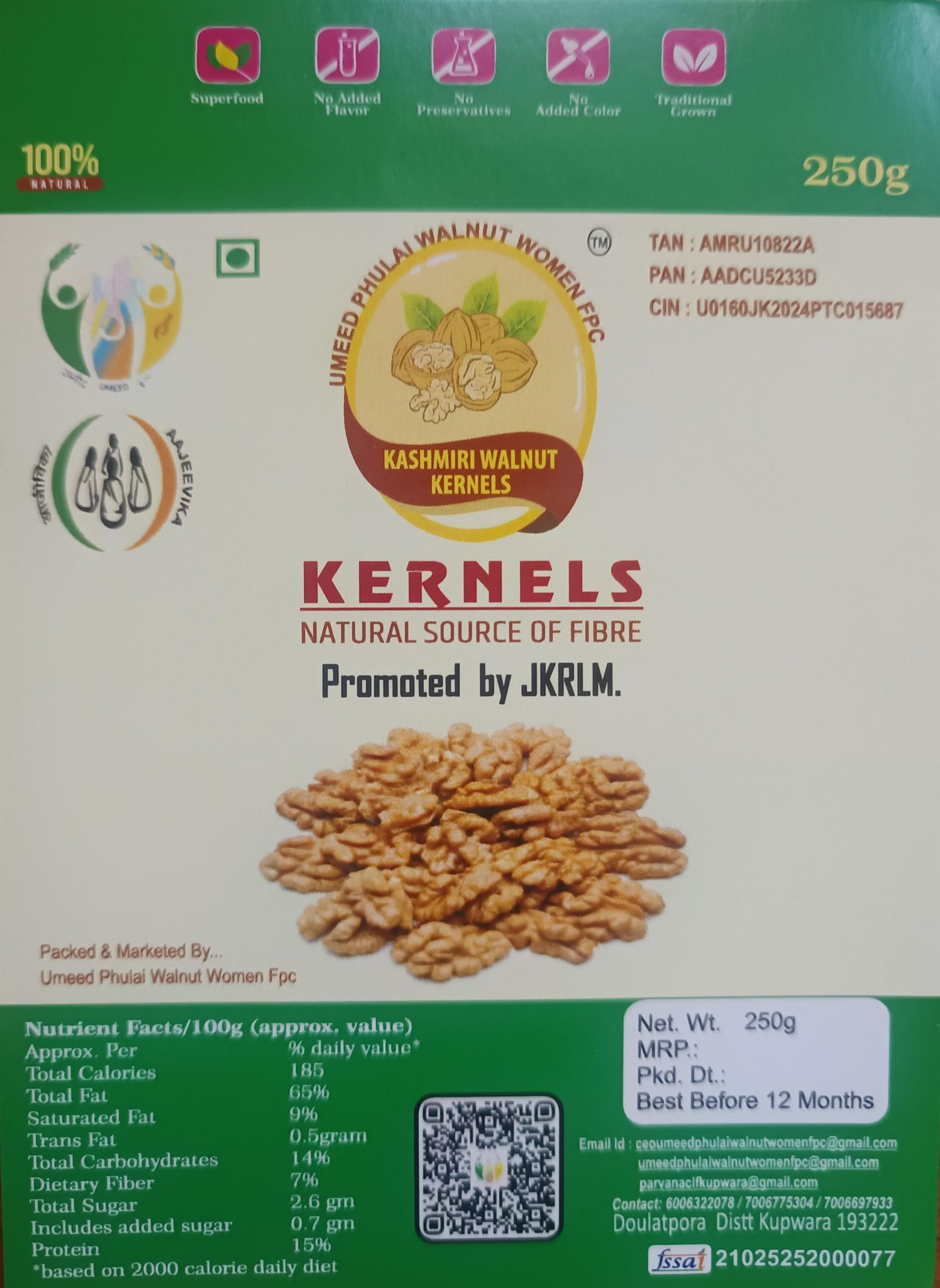 Walnut Kernals