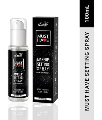 Iba Must Have Makeup Setting Spray , Makeup Fixer Spray For Face , For Long Lasting Primer 100ml, (Pack of 1)