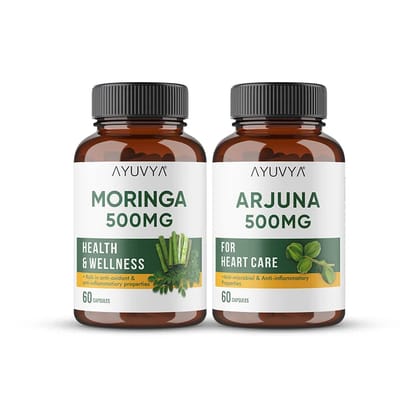 Ayuvya Moringa & Arjuna Combo