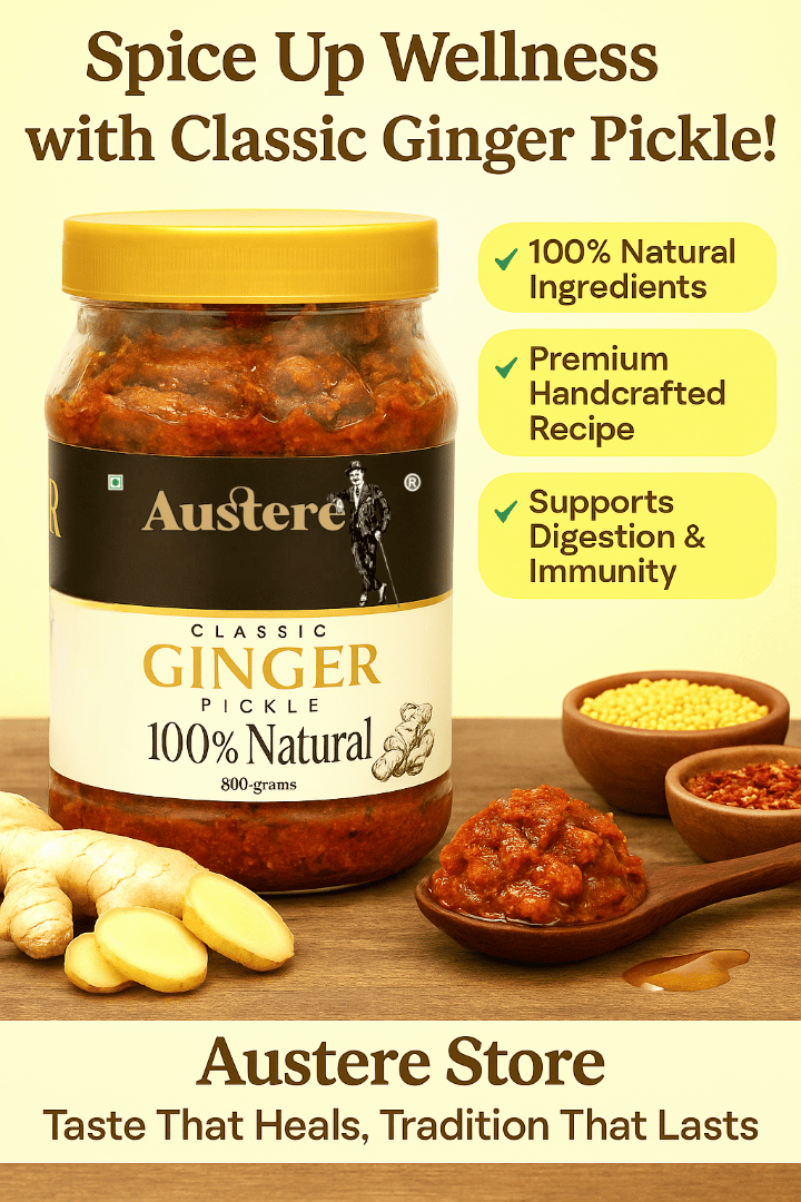 Ginger pickle   | handmade process | 800 gram