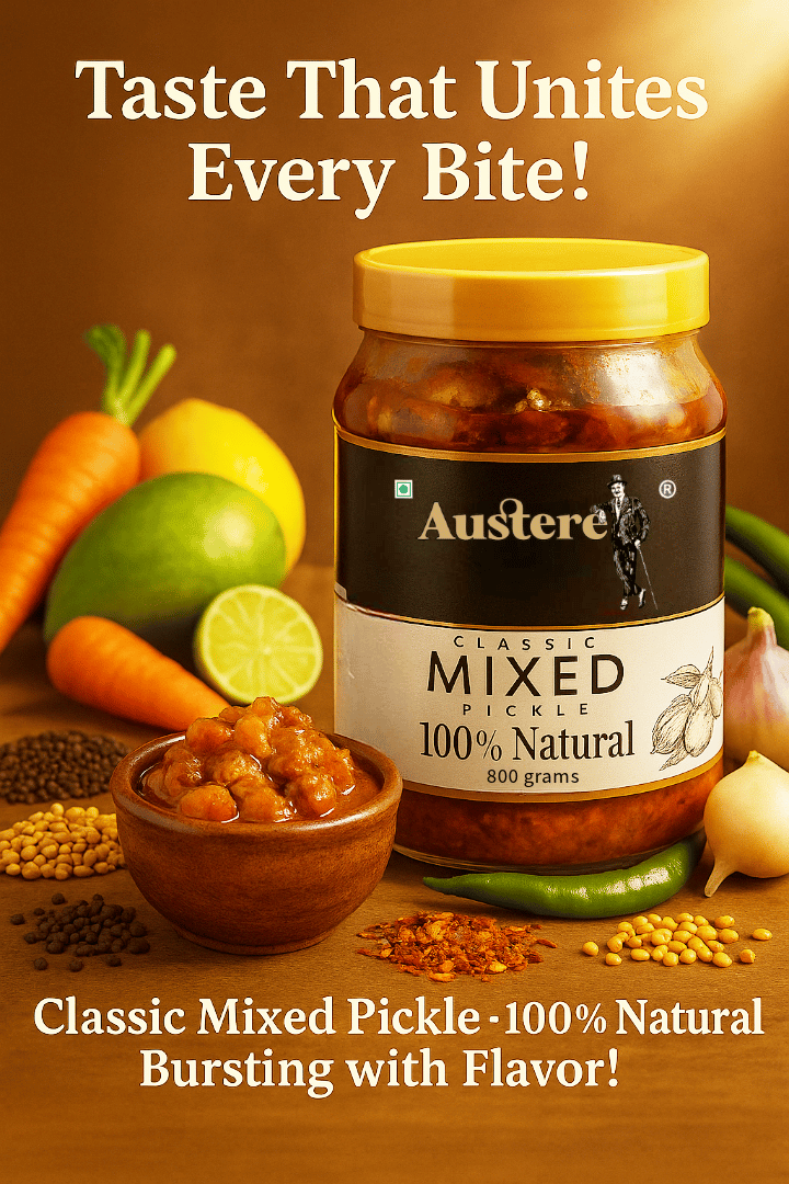 MIXED PICKLE/ FULL OF multiple vegetables