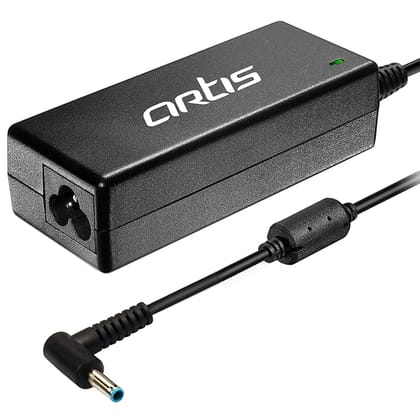 Artis AR0502 65Watt Laptop Charger/Adapter      Compatible with HP Laptops   (18.5V/3.5A, 65Watt) (Blue Pin Size: 4.5mm x 3.0mm) (BIS Certified)