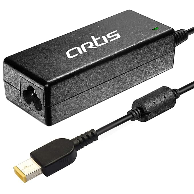 Artis AR0506 65Watt Laptop Charger/Adapter Compatible with Lenovo Laptops (20V/3.25A, 65Watt) (USB Pin) (BIS Certified