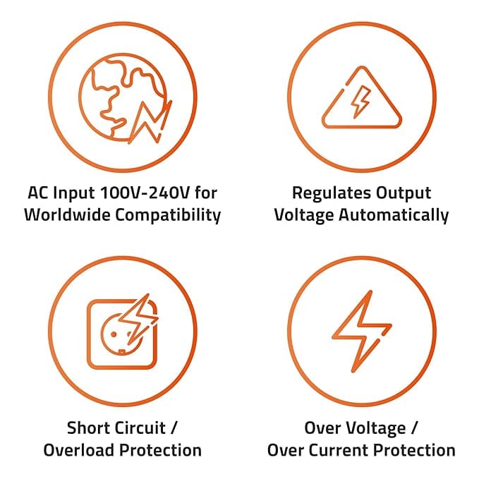 Artis AR0506 65Watt Laptop Charger/Adapter Compatible with Lenovo Laptops (20V/3.25A, 65Watt) (USB Pin) (BIS Certified