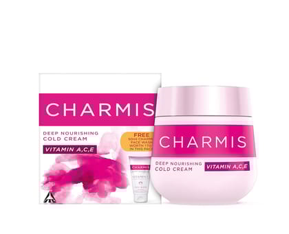 Charmis – Cold Cream With Free Facewash (100 ML + 50 ML)