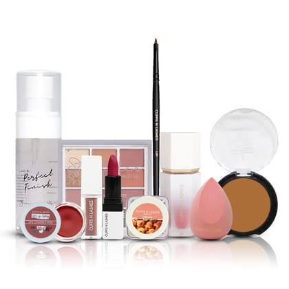 Cuffs N Lashes Ultimate 10-in-1 Makeup Combo