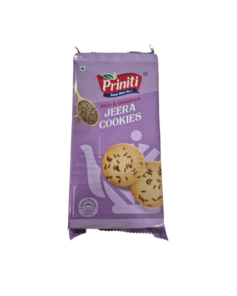 Priniti Jeera Cookies - Rich & Delicious Cumin Flavored Biscuits