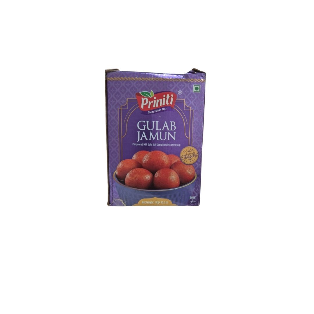 Priniti Gulab Jamun - Authentic Indian Dessert - 1 Kg