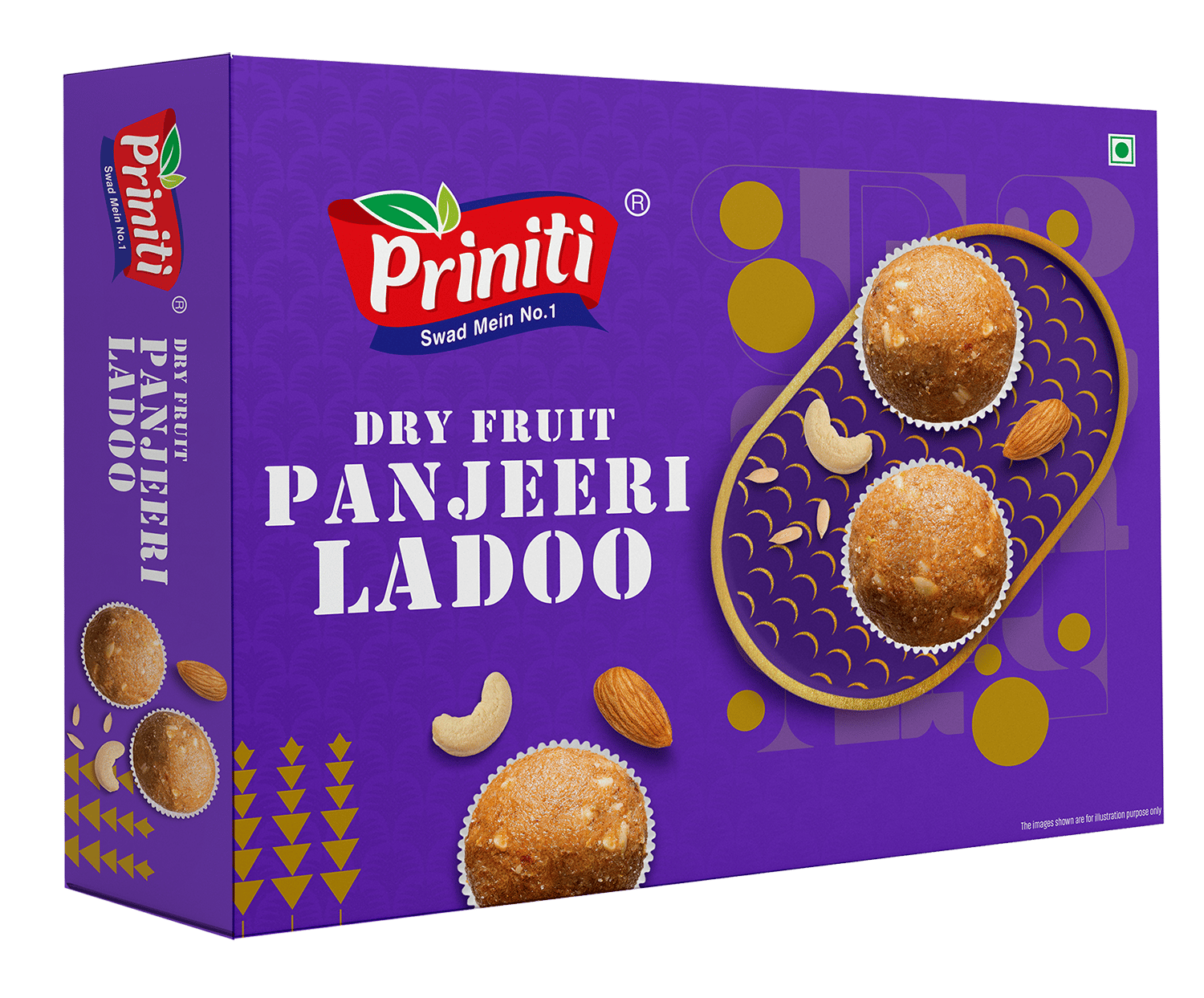 Priniti Dry Fruit Panjeeri Ladoo - Healthy & Delicious Snack