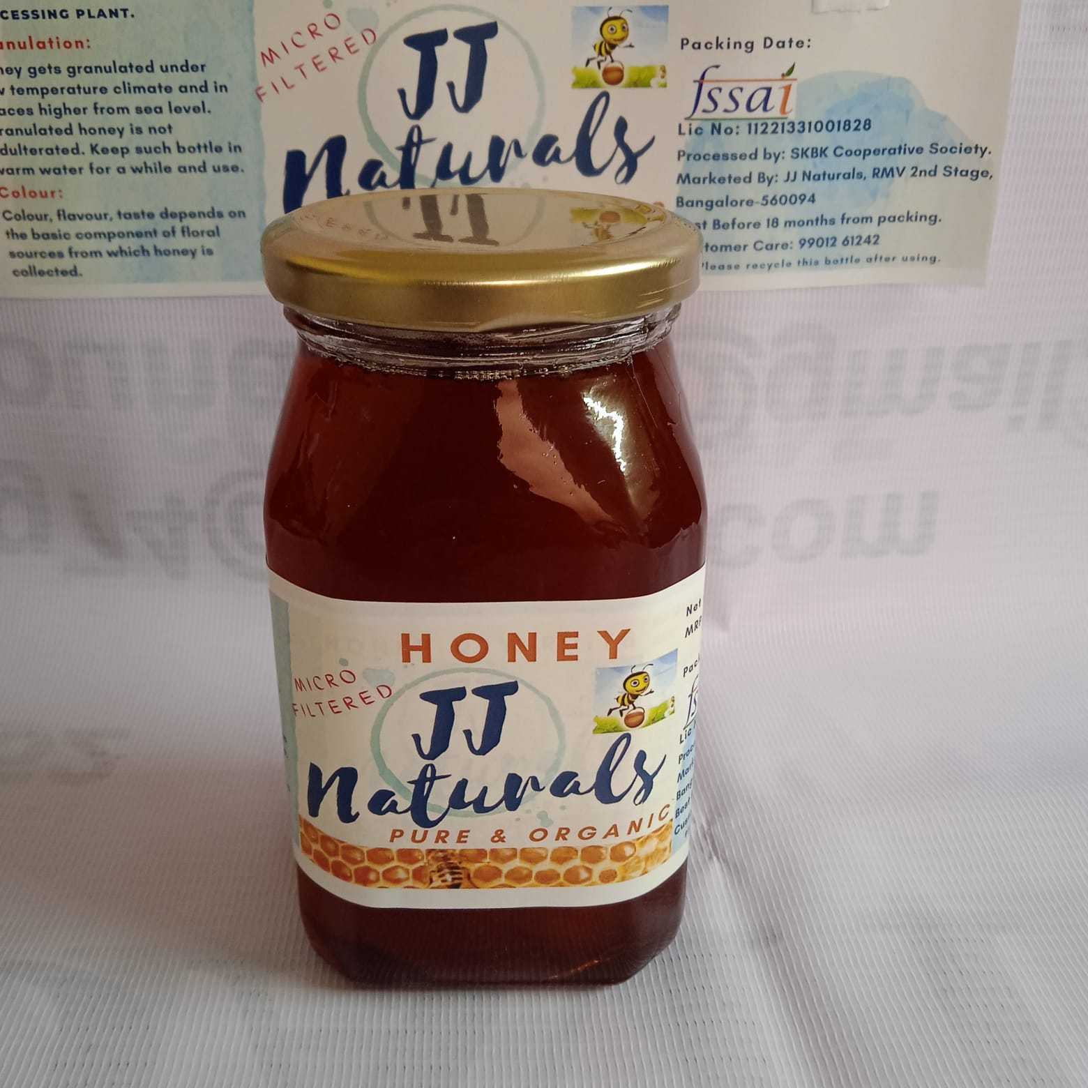 JJ Honey - Pure & Natural Honey