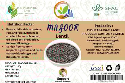 MASOOR (Lentil) MASOOR (Lentil)