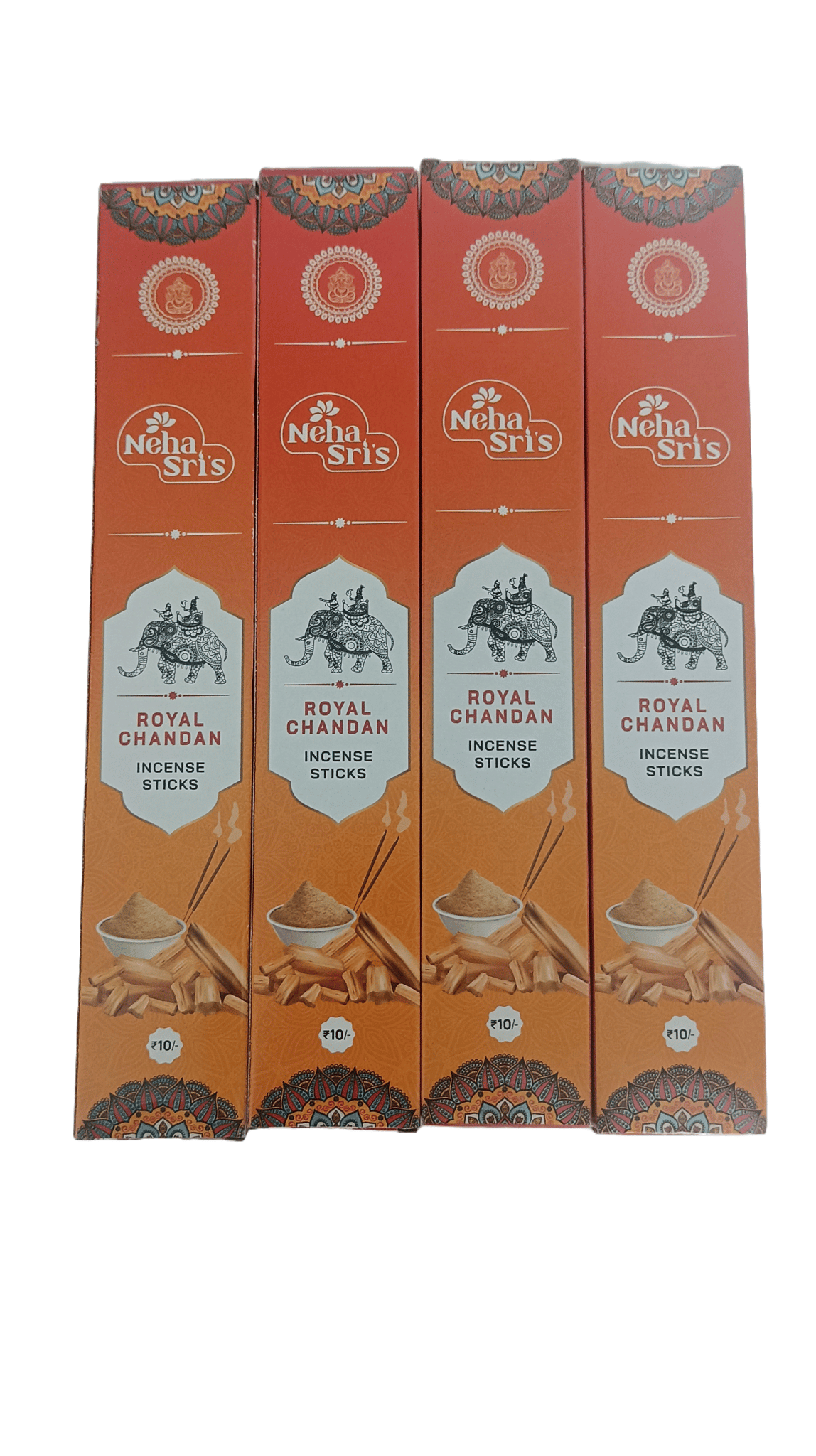 Neha Sri's Royal Chandan Incense Sticks - Premium Sandalwood Fragrance
