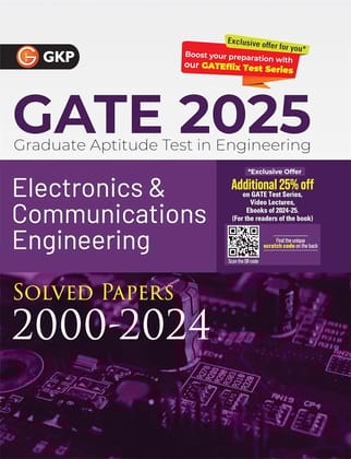GKP GATE 2025 : Electronics & Communication Engineering - Solved Papers (2000-2024)