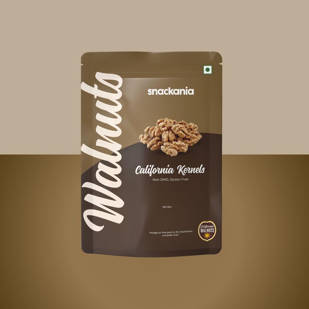 Snackania Walnut Kernel 230 Grams | Premium Handpicked Akhrot Giri | Rich in Omega-3, Protein & Antioxidants | Healthy & Tasty Dry Fruit Snack
