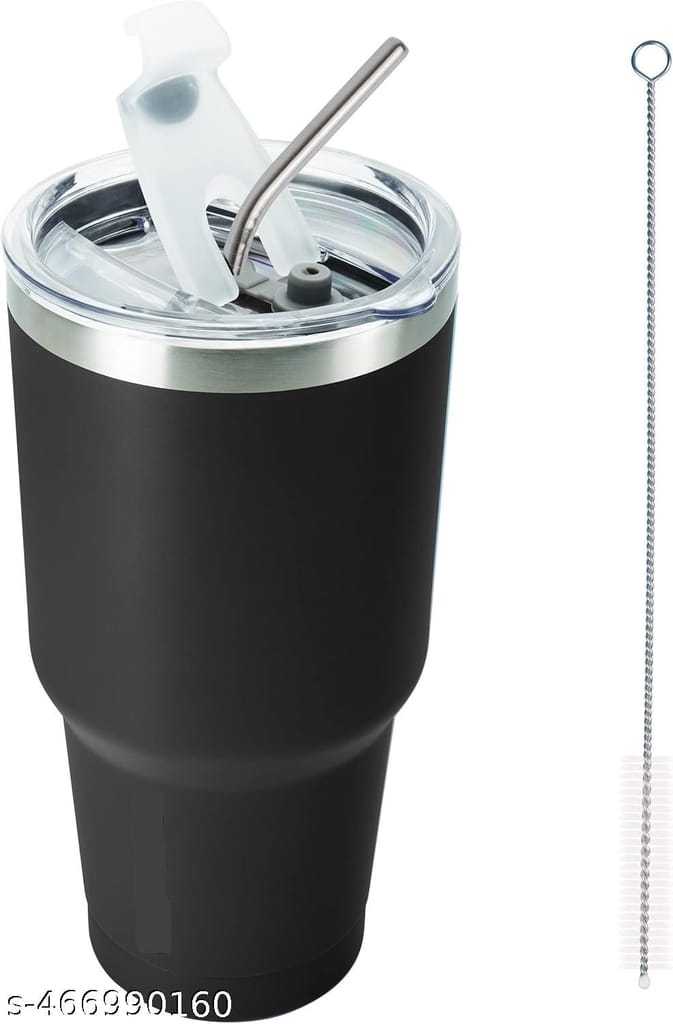 1200ML Stainless Steel Vacuum Insulated Tumbler with Lid & Straw keeps Hot & cold Stainless Steel Tumbler