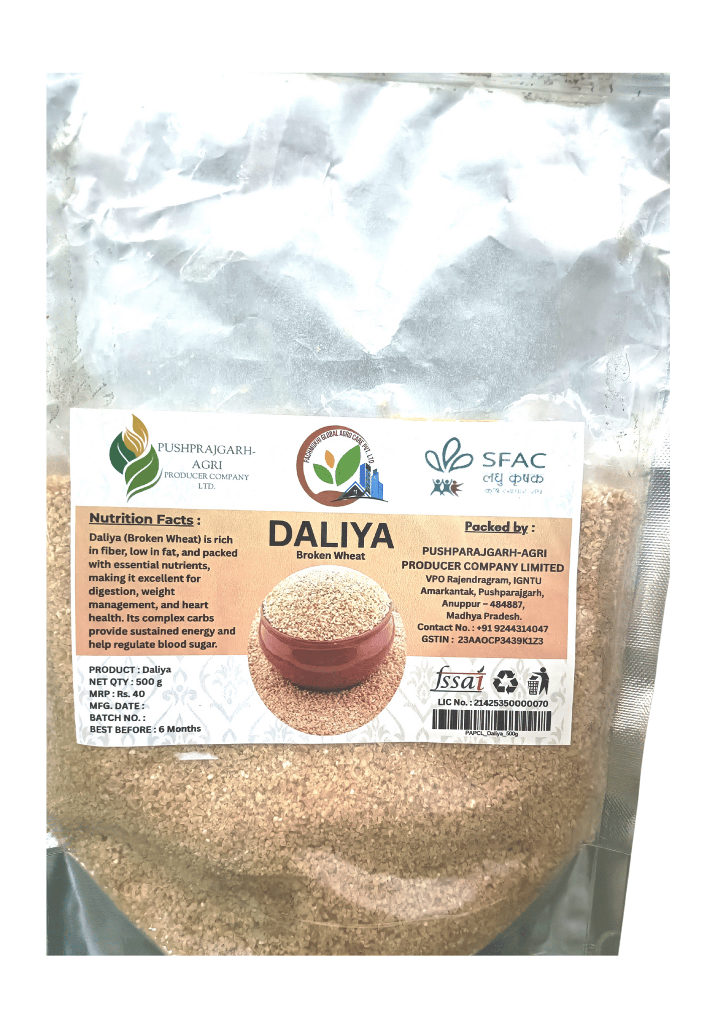 Wheat Daliya