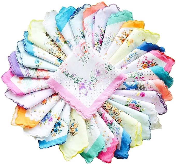 Premium 12-Piece Handkerchief Set