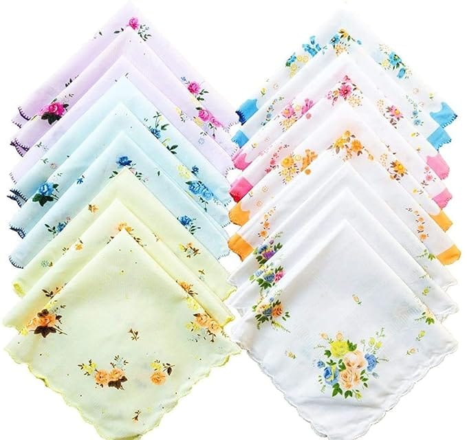 Premium 12-Piece Handkerchief Set