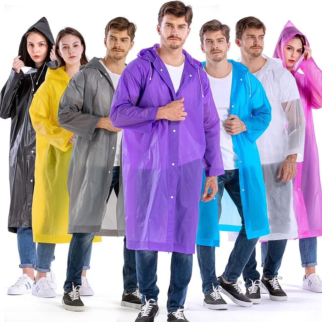 EVA Waterproof Unisex Raincoat