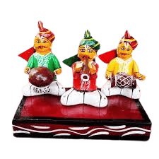 Indian Folk Musicians Statue: A Vibrant Cultural Decor