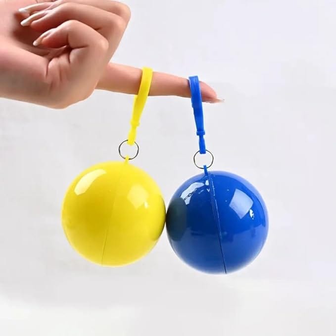 Portable Disposable Emergency Ball Raincoats