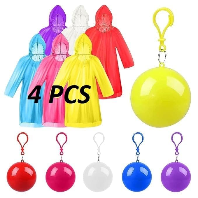 Portable Disposable Emergency Ball Raincoats