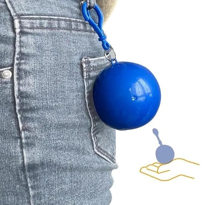 Portable Disposable Emergency Ball Raincoats