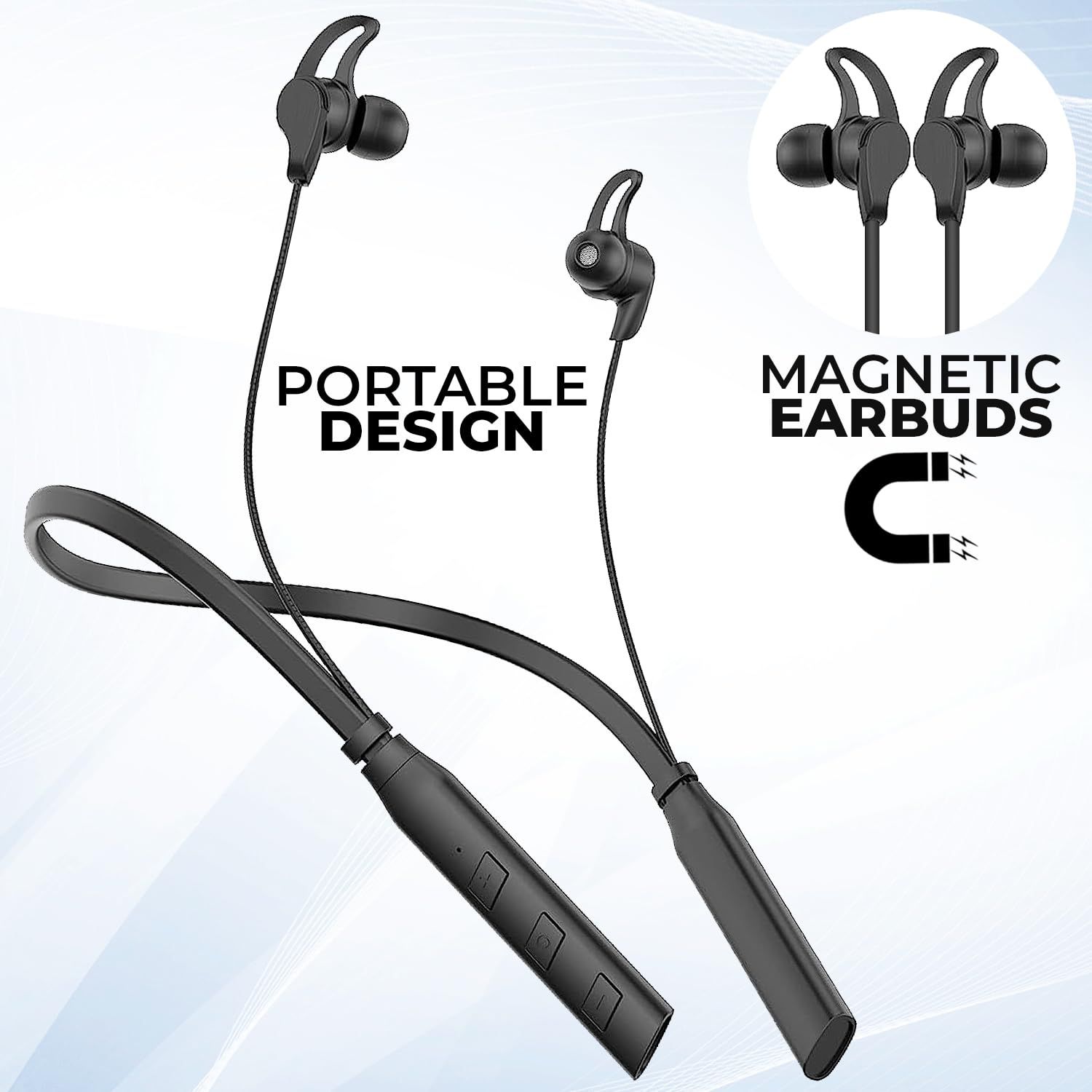 Wireless Magnetic Earbuds - Portable Design & Superior Audio