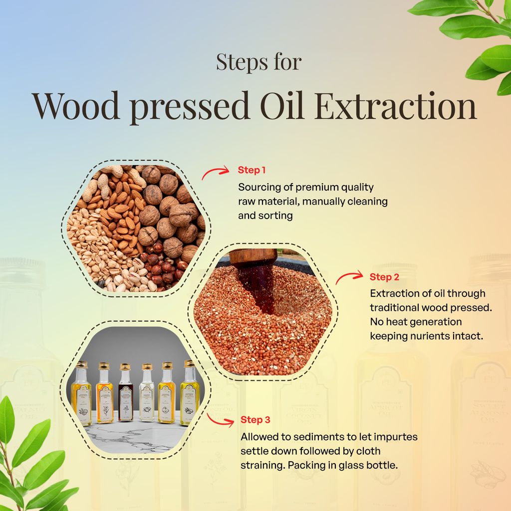 Earth and Essentials Woodpressed Almond Oil (100ml) | Kashmiri Mamra Badam Tel for Skin & Haircare | 100% Pure & Unrefined | Lab Certified | Vitamin E & Antioxidant | Baby Massage & Culinary Use