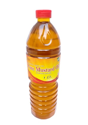 SFAC Pure Mustard Oil - Premium Quality, 1 Litre