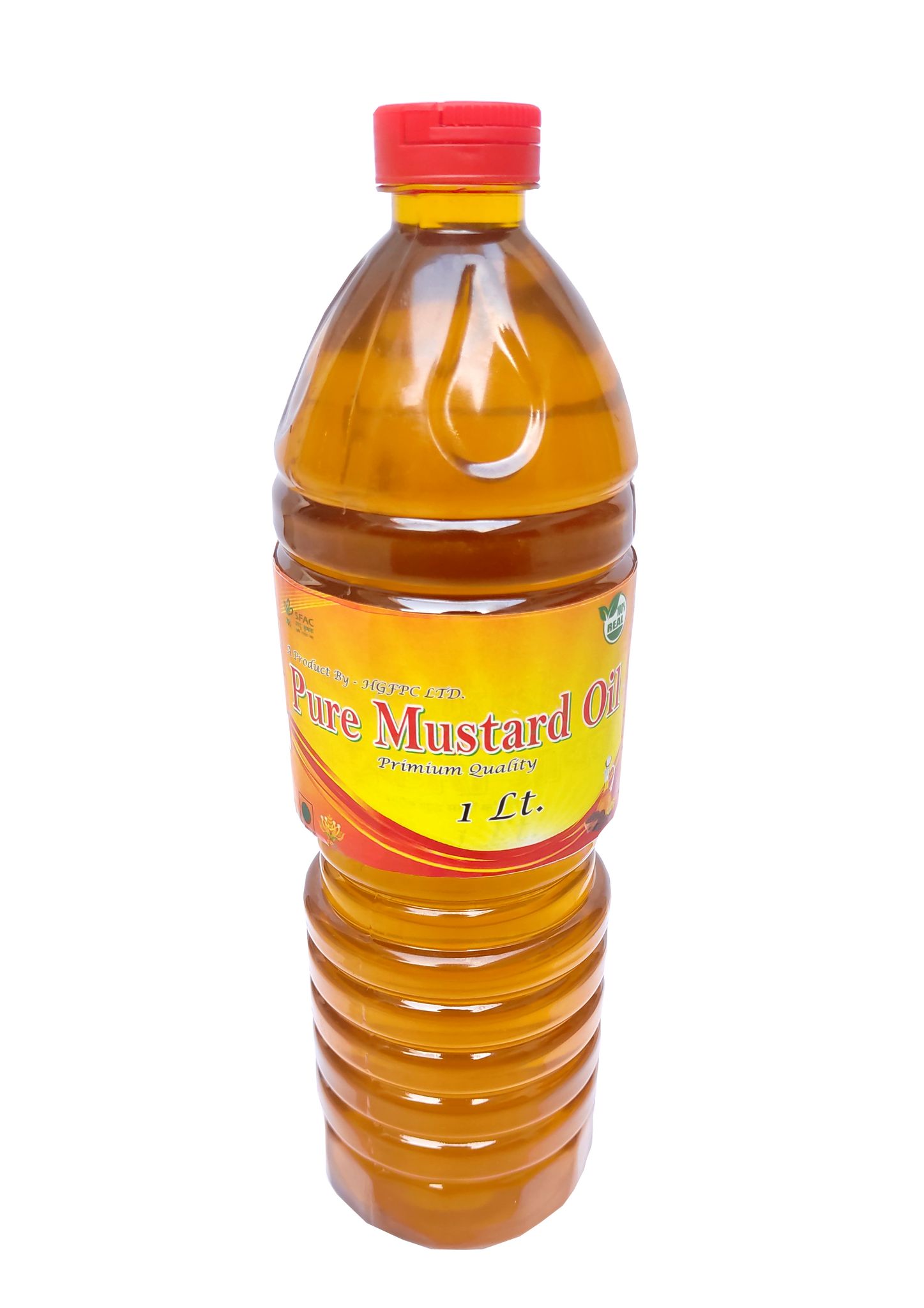 SFAC Pure Mustard Oil - Premium Quality, 1 Litre