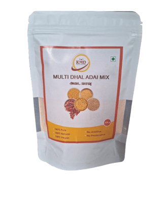 KMD Multi Dhal Adai Mix - 250g | 100% Pure, Natural & Vegan KMD Multi Dhal Adai Mix - 250g | 100% Pure, Natural & Vegan