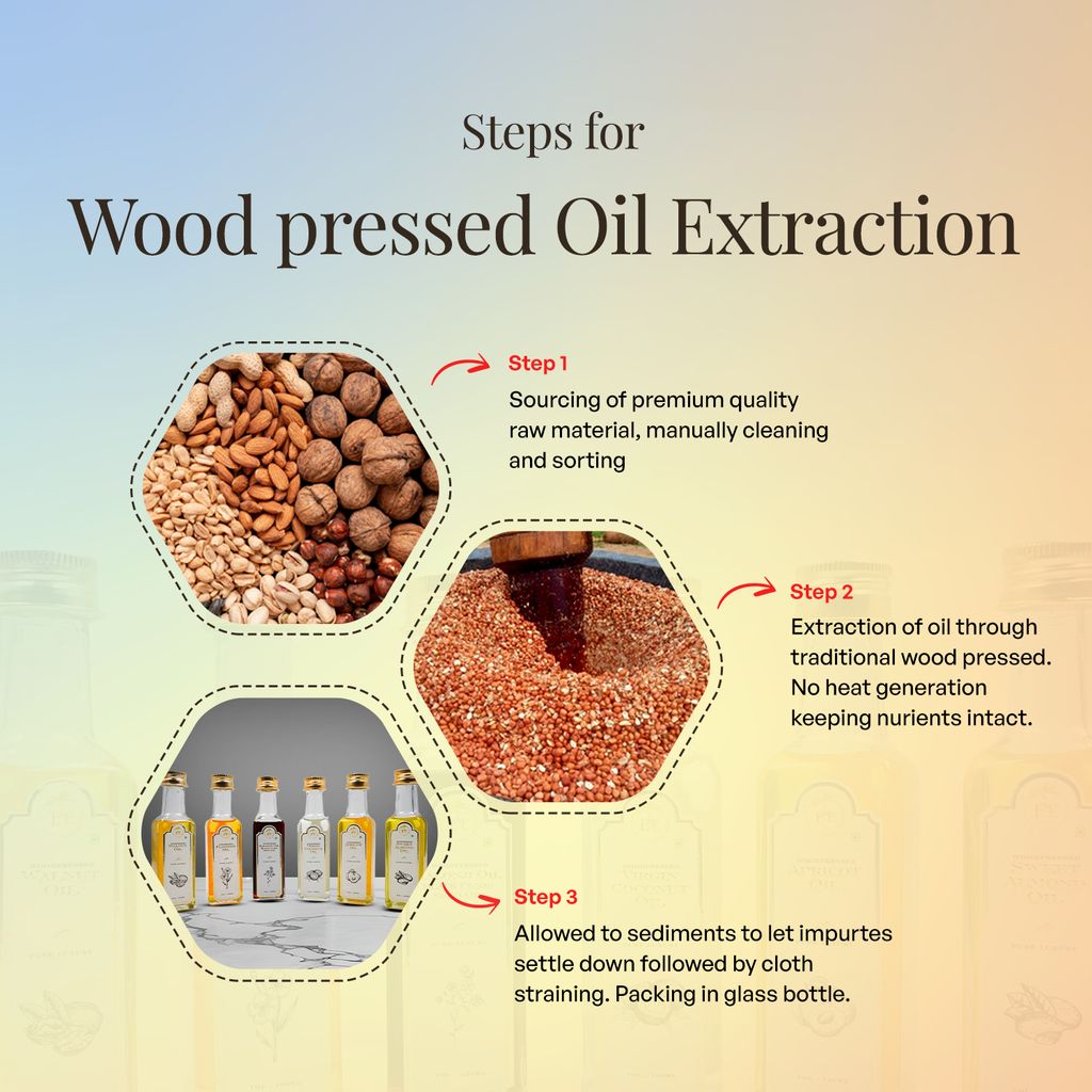 Earth and Essentials Woodpressed Apricot Oil (100ml) | Himachal Khubani Extra Virgin Tel for Skin & Haircare | 100% Pure & Unrefined | Lab Certified | Vitamin E & Antioxidant | Baby Massage & Culinary