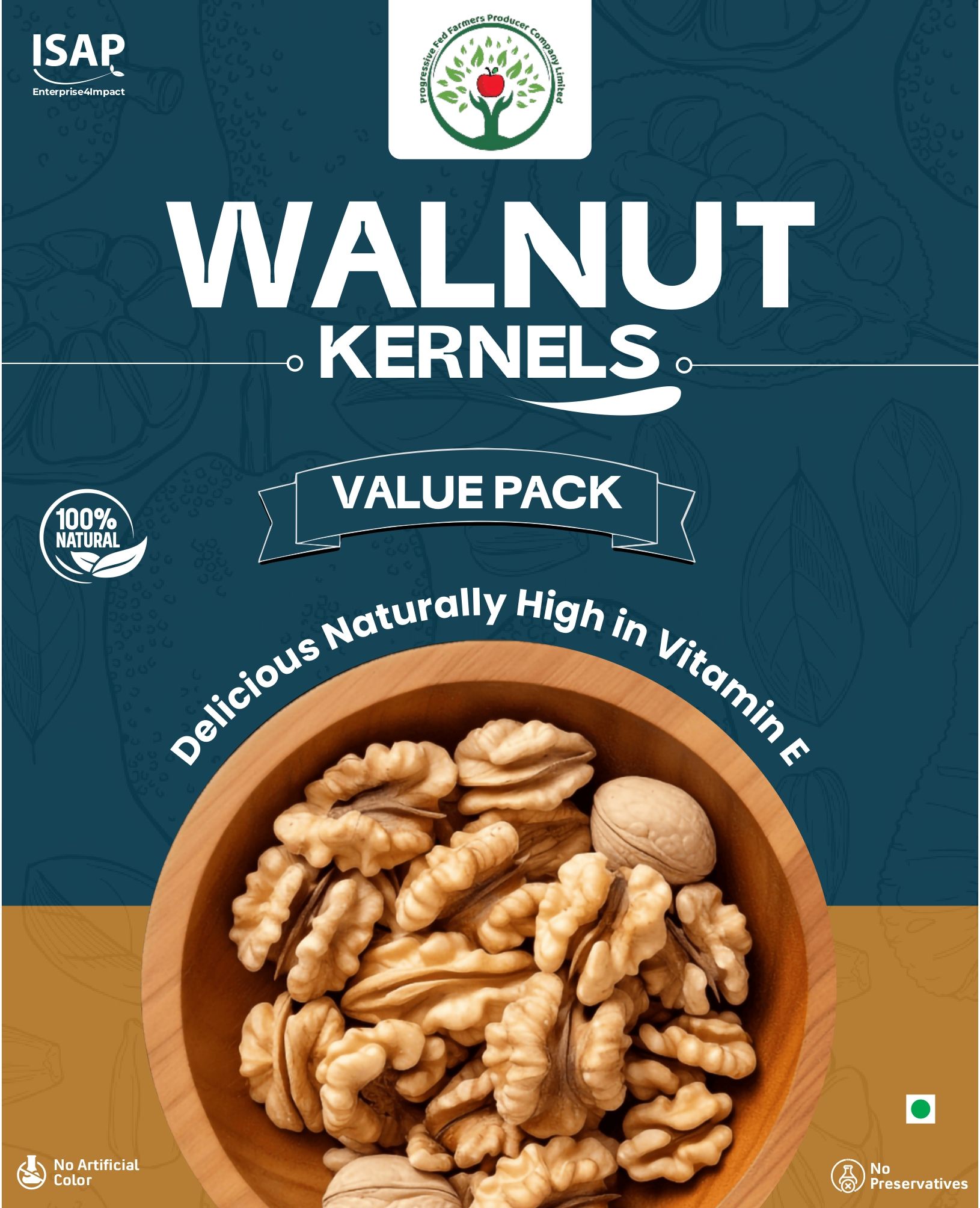 Walnut Kernels - Nutrient-Rich, Delicious & Crunchy