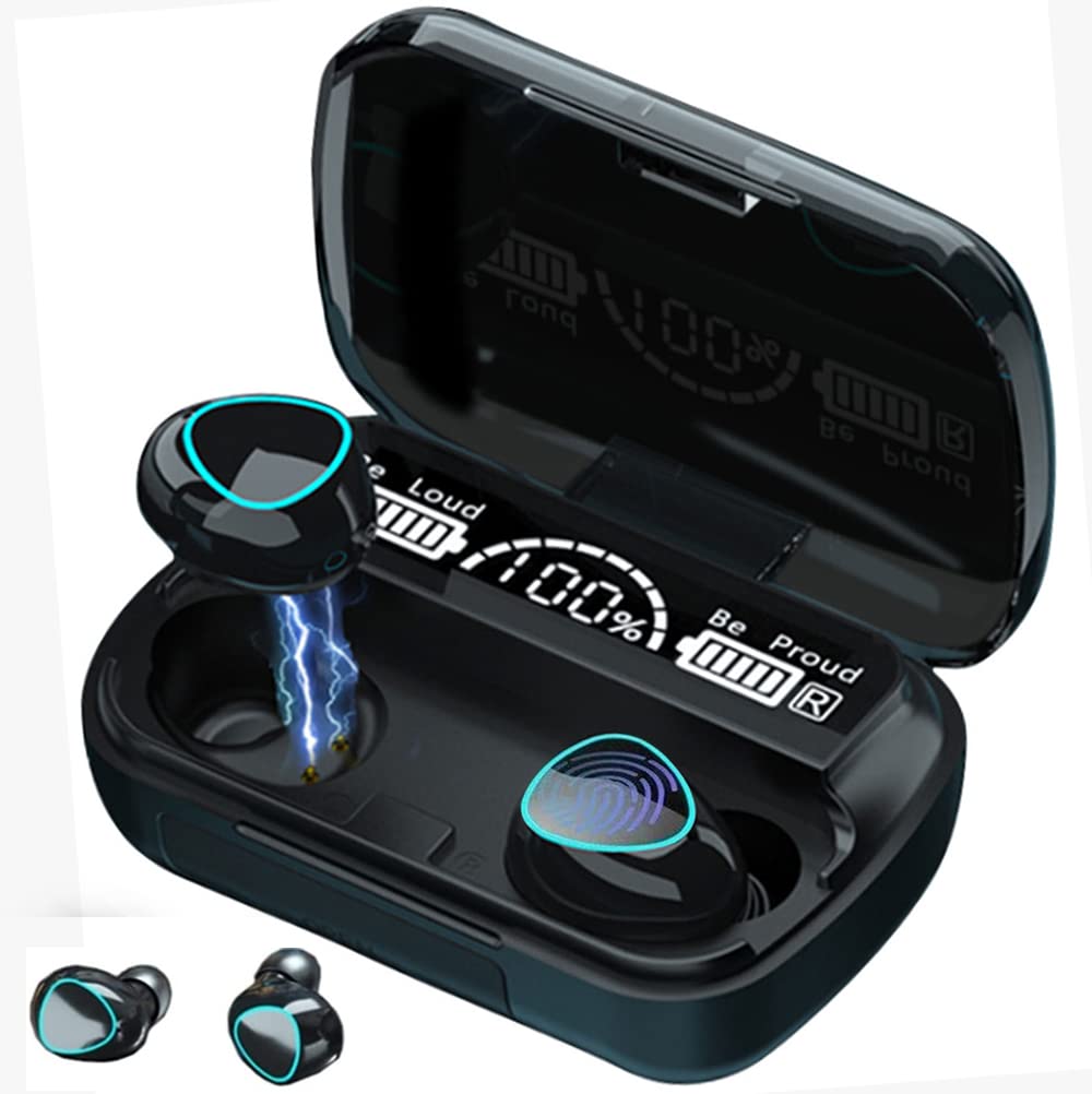 Wireless Bluetooth Earbuds with Digital Display - MultiColor