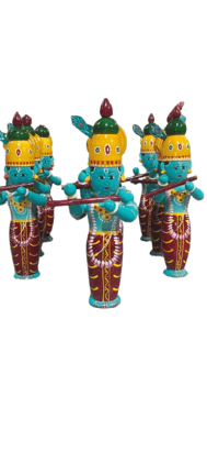 Handcrafted Indian Krishna Statues - Divine Art & Spiritual Decor