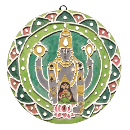 Hindu Deity Wall Hanging - Intricate Art, Spiritual Decor