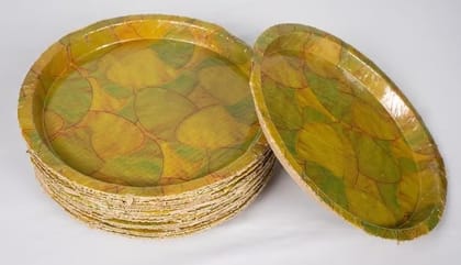 Eco-Friendly Areca Palm Leaf Plates - Biodegradable & Compostable
