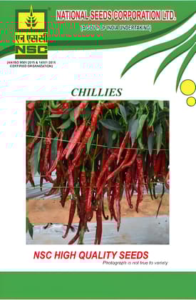 NSC Hyb. Chilli - Arka Meghana ; 05gms